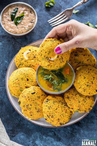 Masala Oats Idli