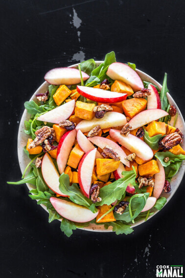 Sweet Potato Apple Pecan Salad